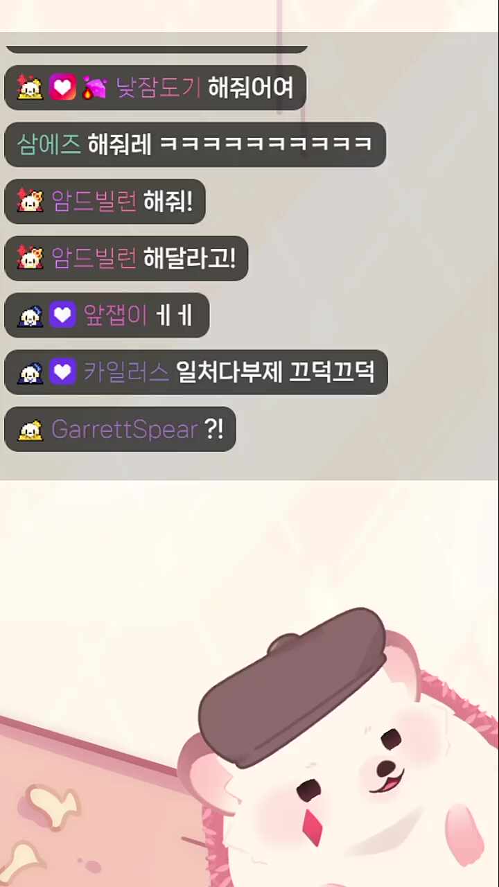 찹님이 칙수들에게 항상 하고 싶었던 말