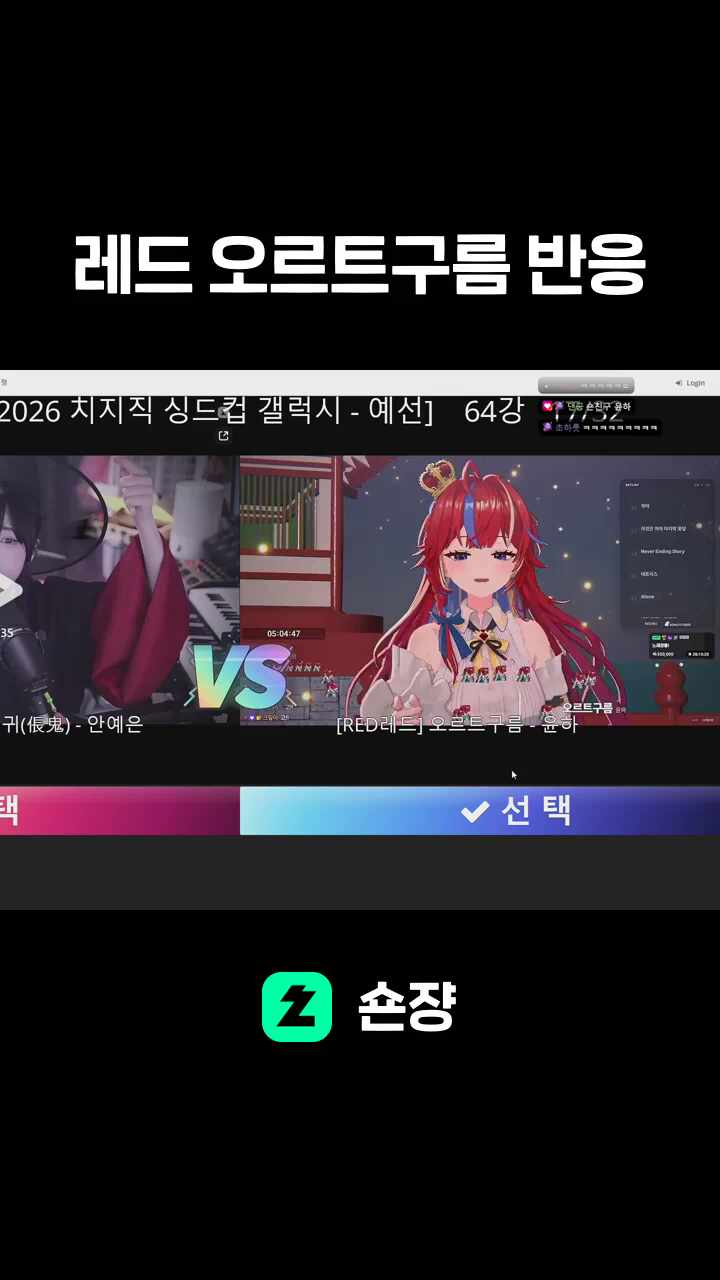 레드 오르트구름 반응