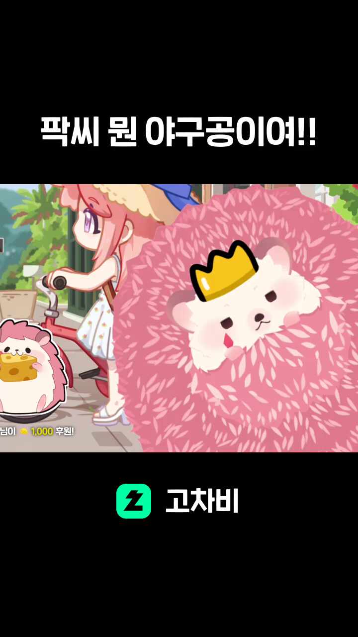 팍씨 뭔 야구공이여!!