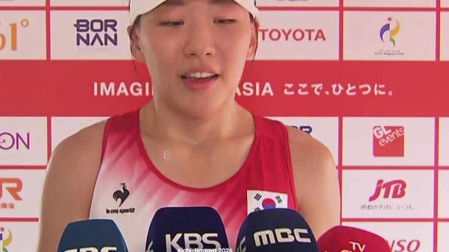 아시안게임 첫 금메달의 주인공 근대 5종 성승민 선수